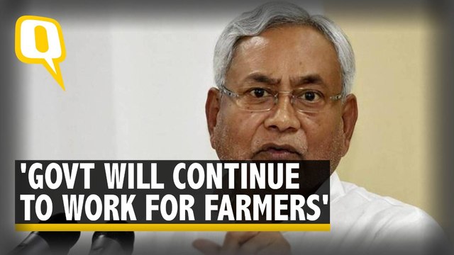 Farm Laws Repealed | 'Govt Will Continue To Work for Welfare of Farmers': Nitish Kumar
