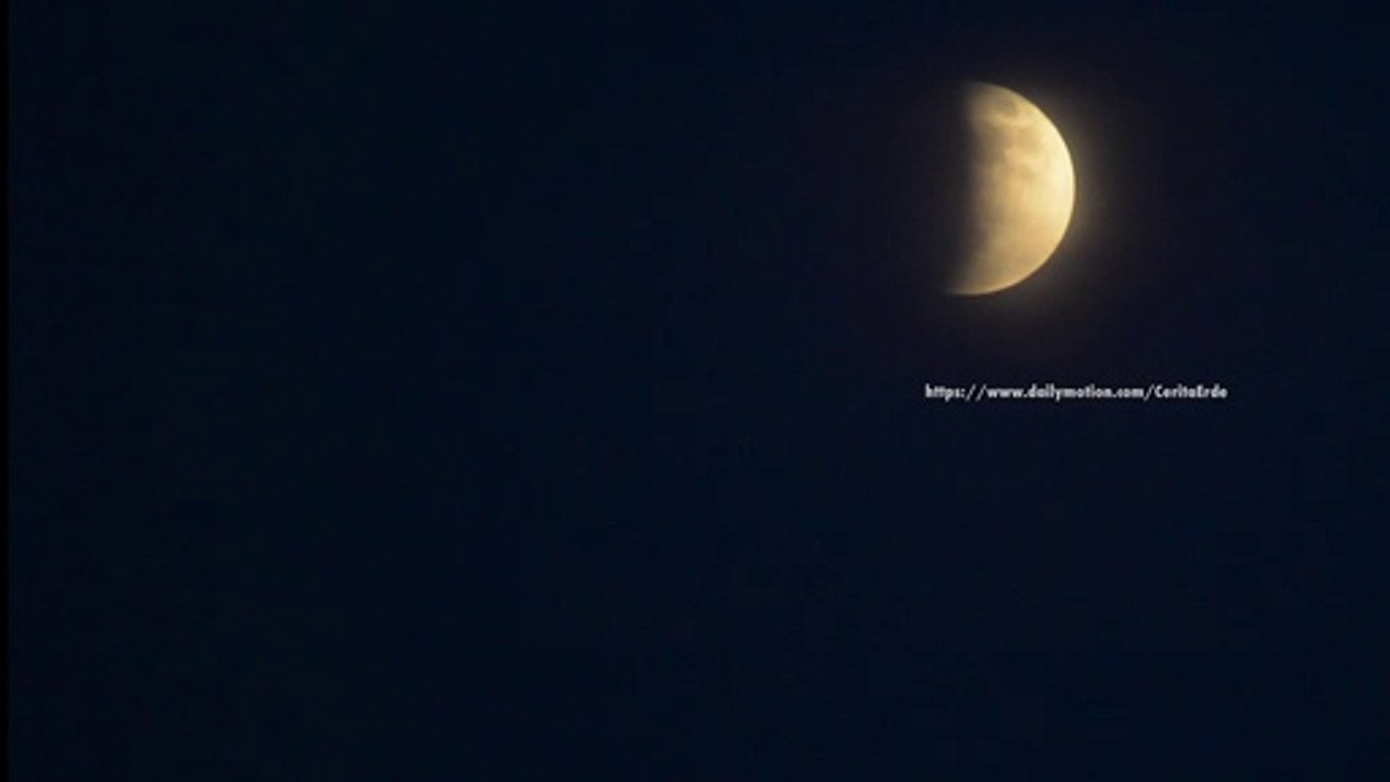 View from Tokyo Japan,  Lunar eclipse on November 19, 2021 部分月食を東京からお届けします 2021年11月19日