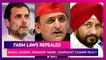 Farm Laws Repealed: Rahul Gandhi, Akhilesh Yadav, Charanjit Channi, Derek O'brien, Call It 'Victory Of Farmers'