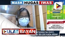 Bilang ng mga tumatawag sa OHCC, umaabot na lamang sa 150-200 kada araw