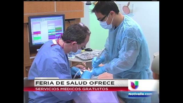 Feria de salud ofrece servicios médicos gratuitos