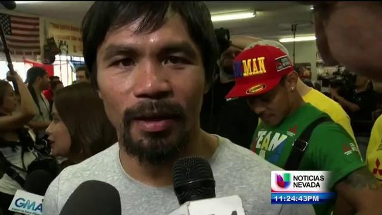 Entrenamiento de Pacquiao