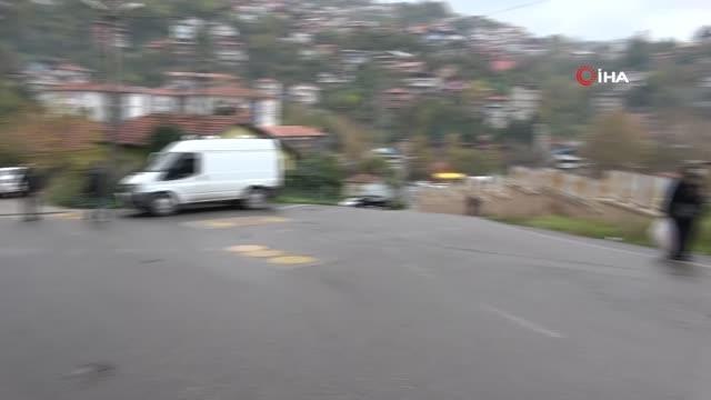 Polis merkezinin yakınında şüpheli çanta paniği