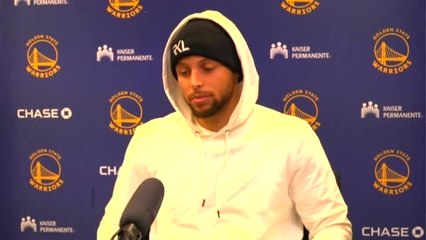 Warriors - Curry : "Les montagnes russes émotionnelles jusqu'à ce dernier quart-temps"