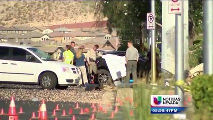 Accidente Fatal al Sur Oeste de Las Vegas