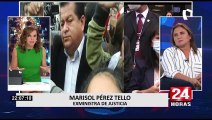 Marisol Pérez Tello: “Si estuviera en el Congreso no firmaría la moción de vacancia”