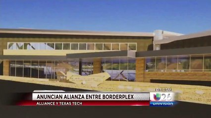 Convenio entre Borderplex Alliance y TexasTech escuela de Arquitectura.