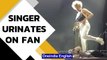 Singer stuns audiences after she urinates on a fan, apologises later | Oneindia News