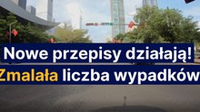 Nowe przepisy działają! Zmalała liczba wypadków