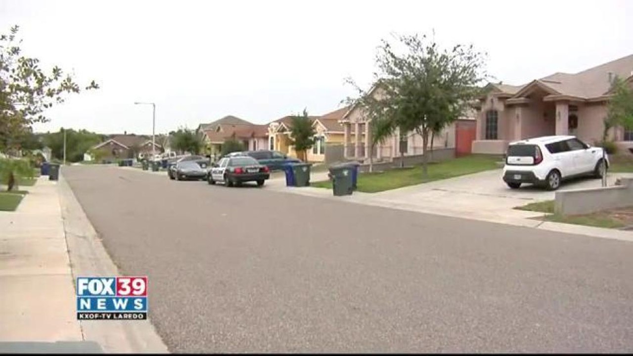 Infant shot in the face