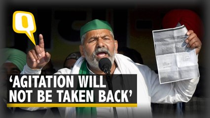 Farm Laws Repealed | ‘We Will Wait Until Farm Laws Are Scrapped in Parliament: Tikait