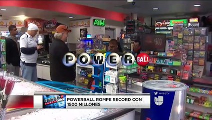 Powerball rompe record con 1500 millones