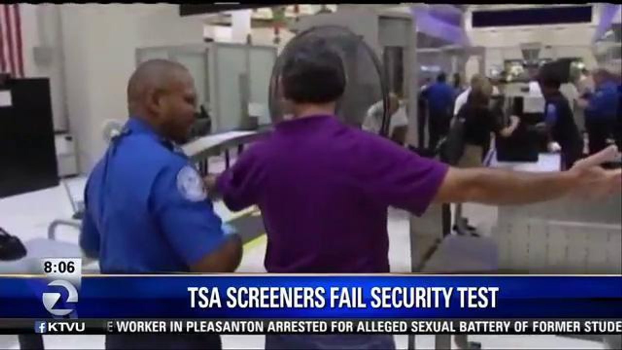 TSA Screeners Fail Security Test