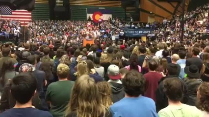 Bernie Sanders en Fort Collins