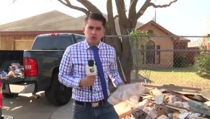 vehículo choca contra casa