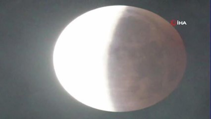 Son 581 yılın en uzun Ay tutulması başladı