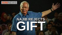 #KiniNews: Najib 'rejects' RM100 million housing ‘gift’