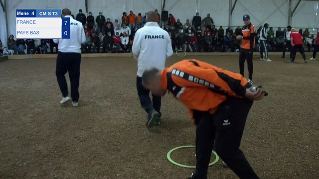 CM SENIORS MASCULINS 2021 - FRANCE VS PAYS BAS - 3ème TOUR SWISS