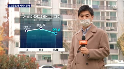 7개월 만에 아파트 '산다' 보다 팔겠다가 더 많아