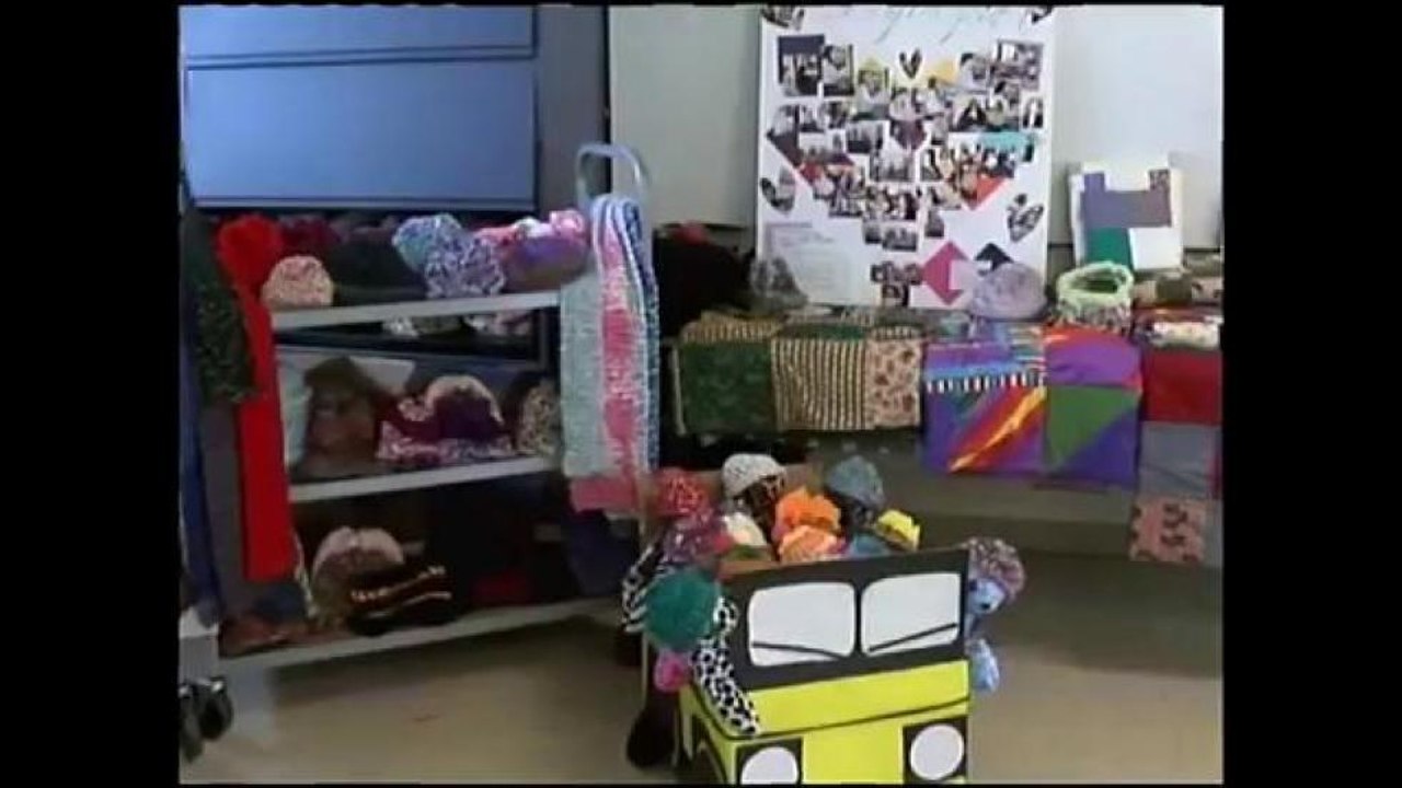 Taller de costura para reclusas.