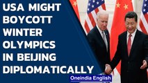 Biden administration considering a diplomatic boycott of Winter Olympics in Beijing| Oneindia News