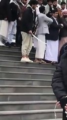 Afganistan değil İstanbul! Üniversitede çekilen görüntüler olay oldu