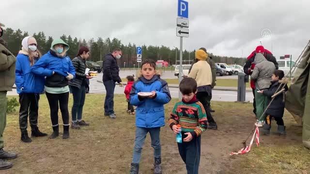 Göçmen krizinin yaşandığı Belarus-Polonya sınırı