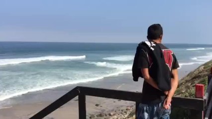 Rescatan a hombre de la playa de Tijuana, estaba en estado de ebriedad