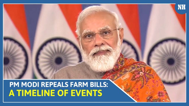 PM Modi repeals farm bills: A timeline of events