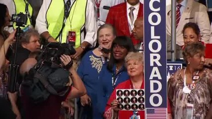 Empiezan votaciones en Convención Demócrata
