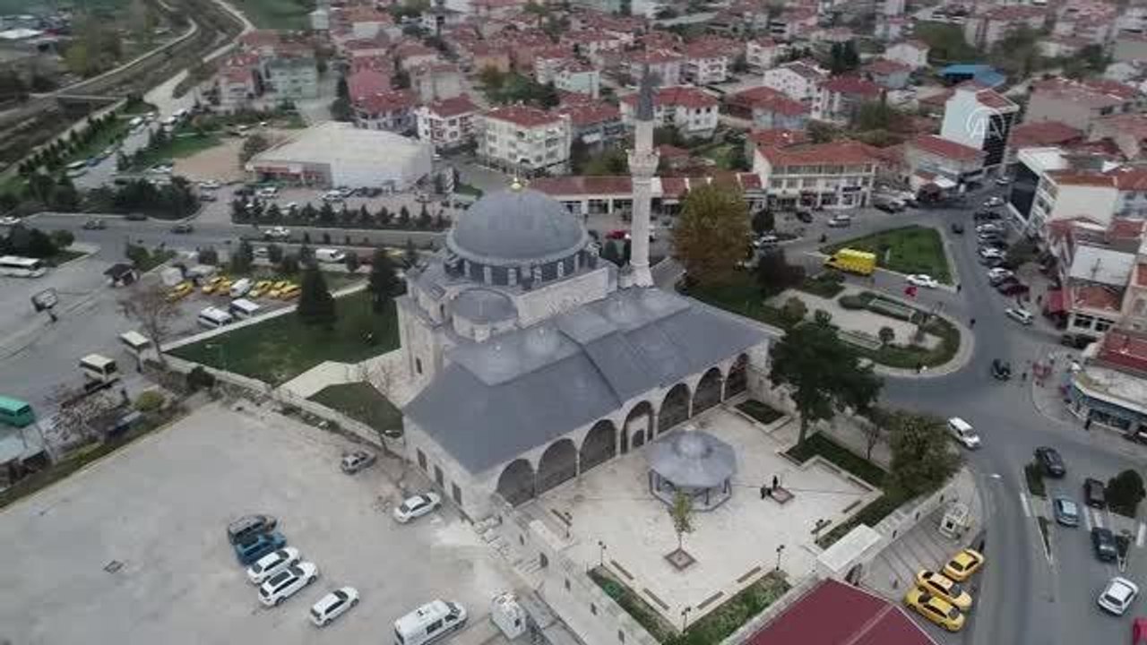 KIRKLARELİ - "Selimiye'nin provası" niteliği taşıyan tarihi cami restorasyon sonrası ibadete açıldı