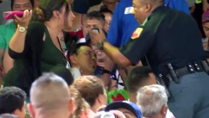 Pelea en partido de fútbol