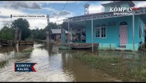Tersisa di Bagian Hilir, Banjir di Hulu Sungai Tengah Mulai Menurun