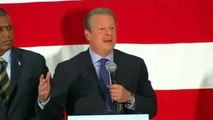 Archivo: Al Gore hará campaña por Clinton