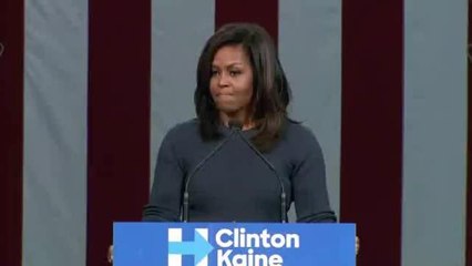 Michelle Obama: Esto no es lenguaje de vestuarios