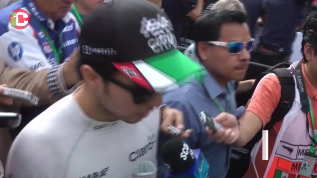 Así lo explicó Checo Pérez