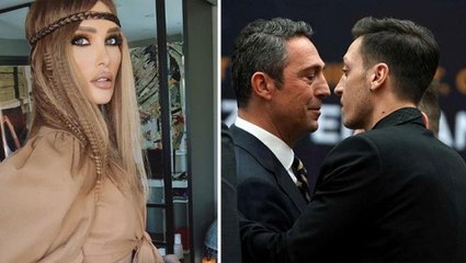 Seren Serengil derbi öncesi Ali Koç'a seslendi: Mesut Özil'in fikrini al