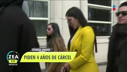 Piden 4 años de prisión para esposa de "El Chapo" Guzmán
