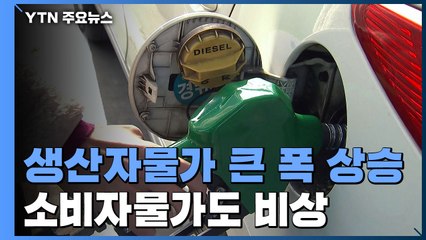 생산자물가 13년 만에 최대폭↑...소비자물가도 비상 / YTN