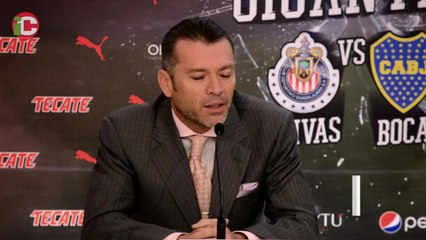 Presentan nueva Copa Chivas vs Boca