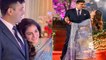 Shraddha Arya Wedding: Shraddha Rahul reception में  हुए romantic  | FilmiBeat