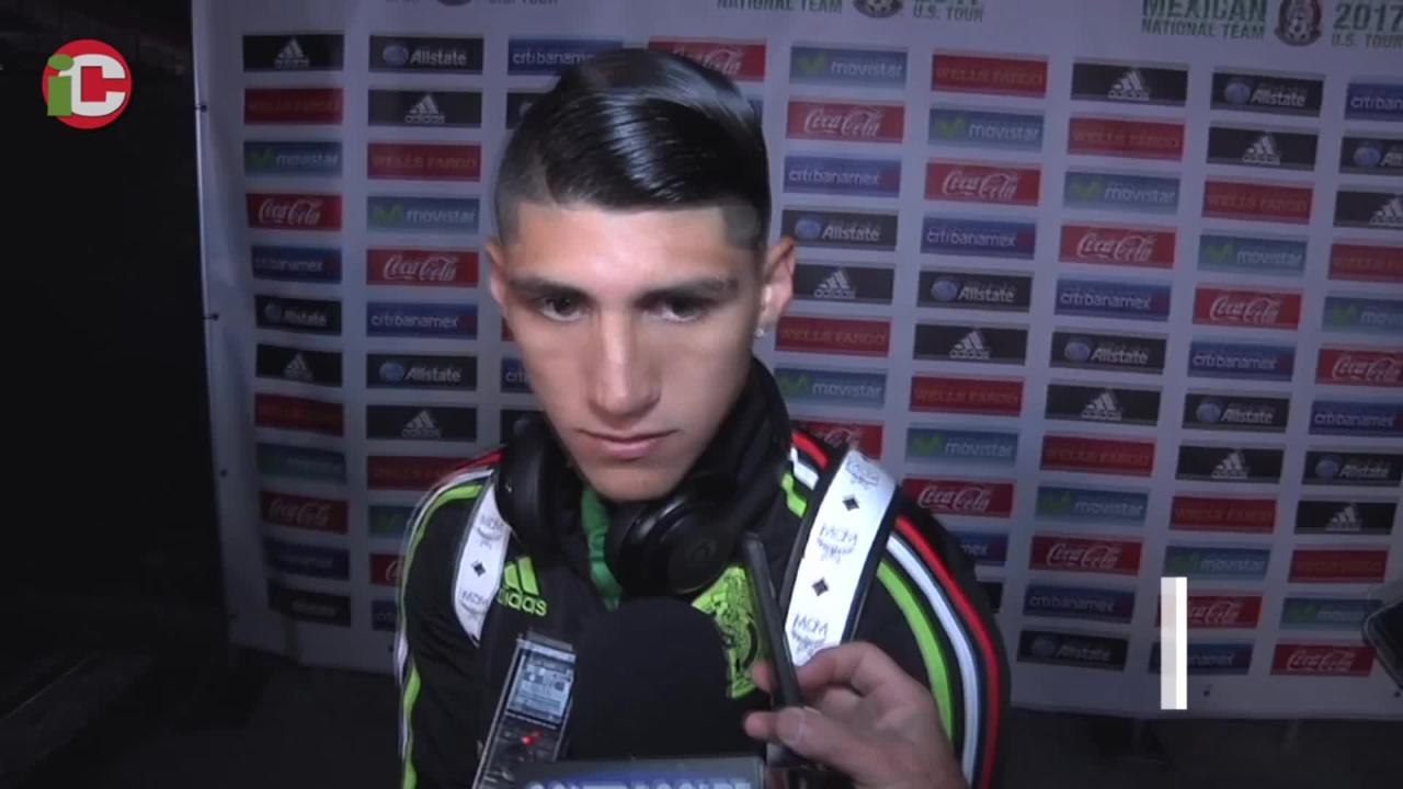 La reacción de Alan Pulido