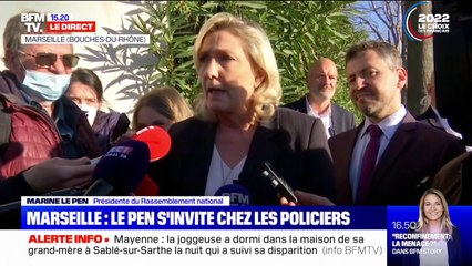 Marine Le Pen: "Je suis convaincue que je gagnerai cette élection présidentielle"