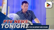 Presidential aspirants react to PRRD’s revelation that a candidate uses cocaine