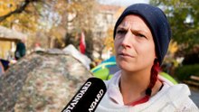 Corona-Camp im Stadtpark: "Menschen sterben immer"