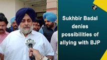 Sukhbir Badal denies possibilities of allying with BJP