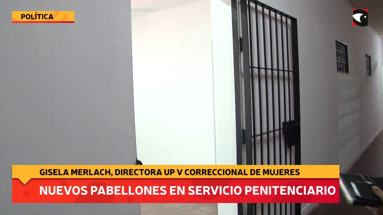 Nuevos pabellones en Servicio Penitenciario