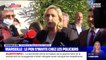 Marine Le Pen en visite à Marseille: "Il faut mettre le paquet pour reprendre le pouvoir et mettre fin à l'anarchie généralisée qui y règne"