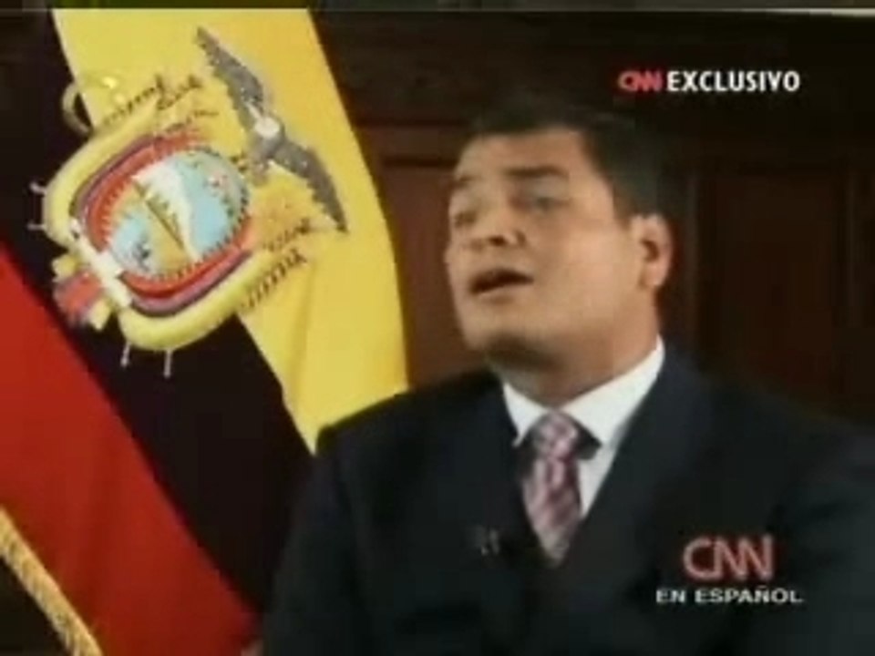 Correa en CNN