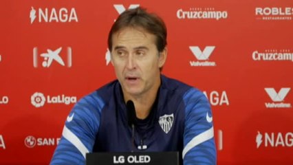 Lopetegui sobre el partido ante el Alavés: "Nos va a obligar a picar piedra sin ninguna duda"